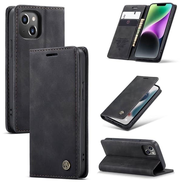 CaseMe mobilcover 013 til Apple iPhone 14 Plus - Sort