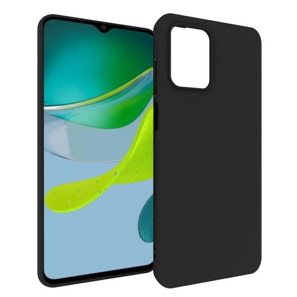 Silikone cover til Motorola Moto E13 - Sort