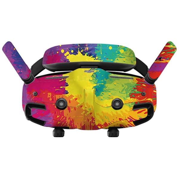 Decal kit til DJI Goggles 3 - Watercolor Burst
