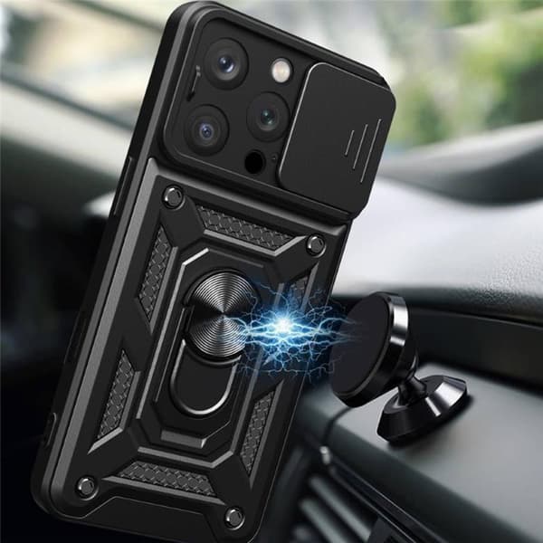 Jazz 3i1 cover til Apple iPhone 16 Pro Max - Sort