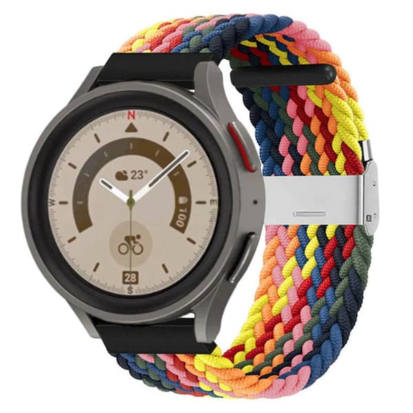 Flettet Elastisk urrem til Samsung Galaxy Watch 5 Pro (45mm) -