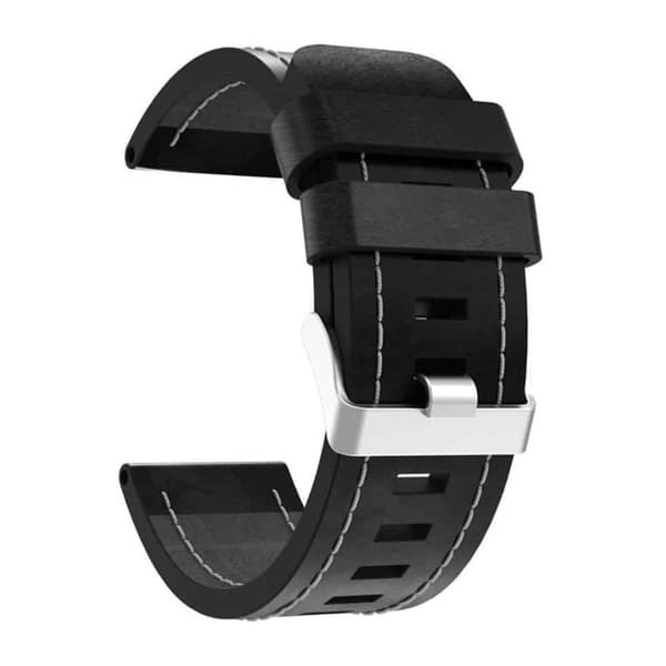 LÃ¦der urrem pin til Garmin D2 Delta PX - Sort
