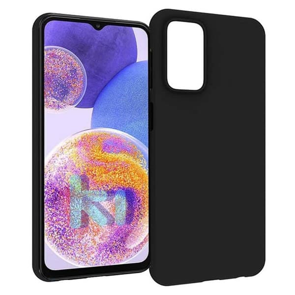 Silikone cover til Samsung Galaxy A23 5G - Sort