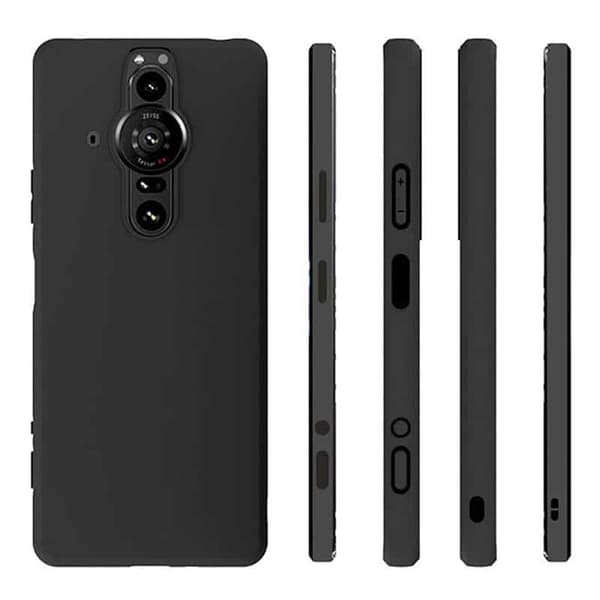 Silikone cover til Sony Xperia Pro-I - Sort