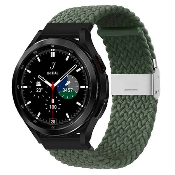 Flettet Elastisk urrem til Samsung Galaxy Watch 4 Classic (46mm)