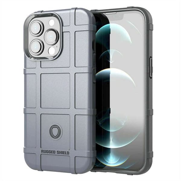 Rugged Shield kuori Apple iPhone 13 Pro - Grey