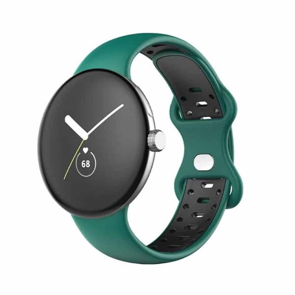 Twin Sport urrem til Google Pixel Watch (41mm) - Grøn/sort