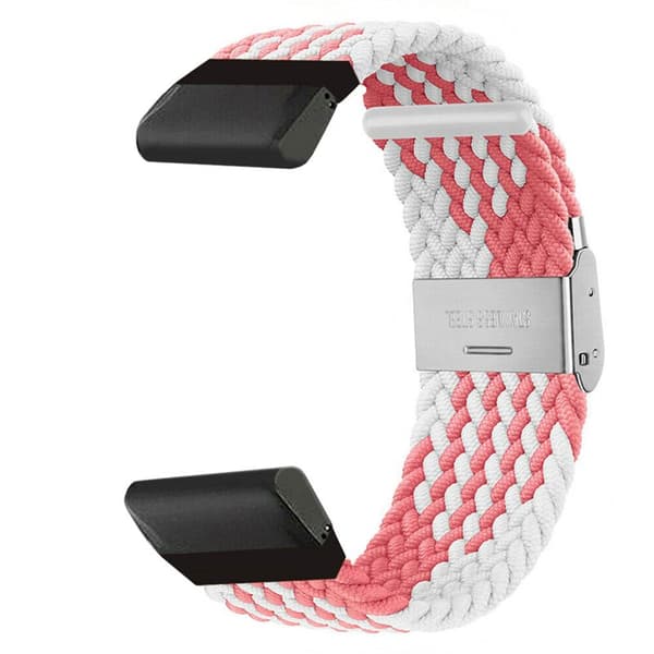 Punottu Kellon ranneke Garmin Forerunner 970 - Pinkwhite