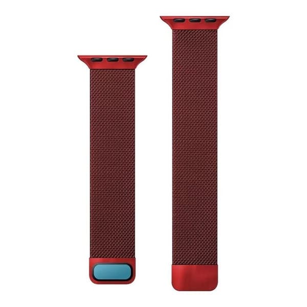 Split milanese urrem til Apple Watch Series 10 (42mm) - Rød