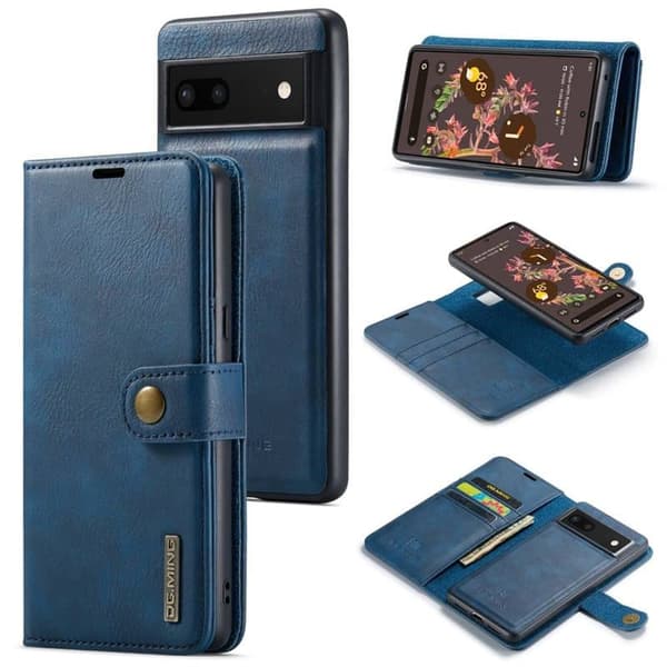 Wallet DG-Ming 2i1 til Google Pixel 8 - Blå