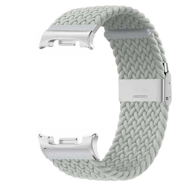 Flettet elastisk urrem til Samsung Galaxy Watch 8 (44mm) - Stone