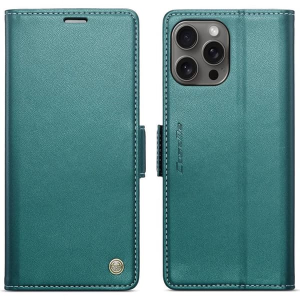 CaseMe mobildeksel 023 til Apple iPhone 16 Pro Max - Petrol