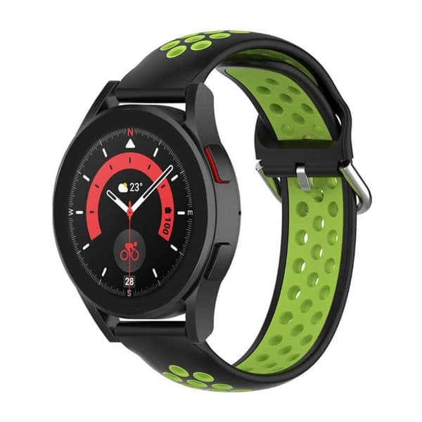 EBN Clasp urrem til Samsung Galaxy Watch 5 Pro 45mm - Sort/GrÃ¸n