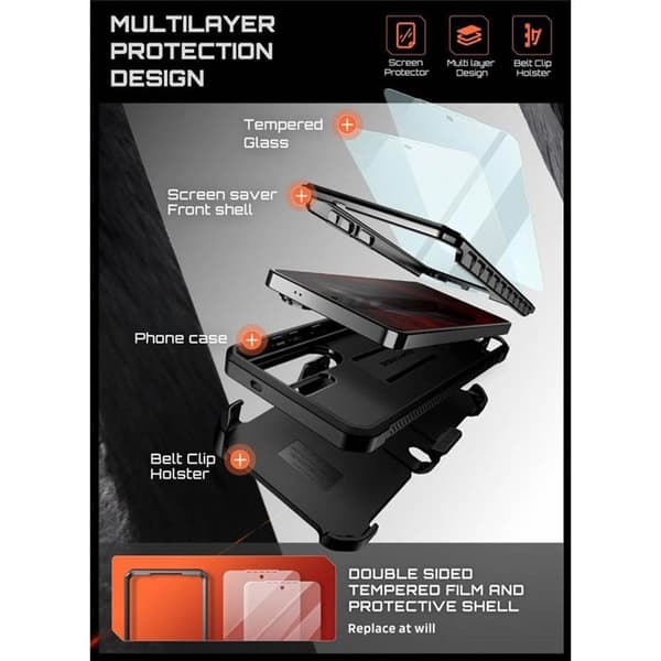 SUPCASE UB Pro 2-set til Samsung Galaxy S25