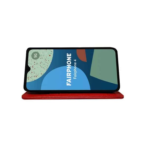 Wallet cover 3-kort til Fairphone 5 - Rød