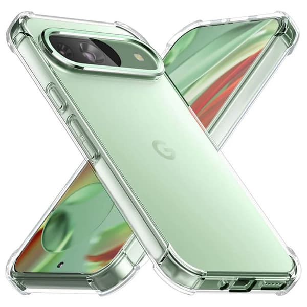 StÃ¸tsikkert silikon deksel til Google Pixel 9