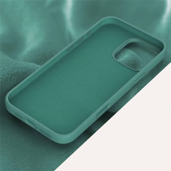 Liquid silikone cover til Apple iPhone 16 Pro - Pine Green
