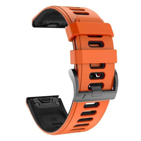 Twin kellon ranneke Garmin D2 Delta PX - Oranssi/musta