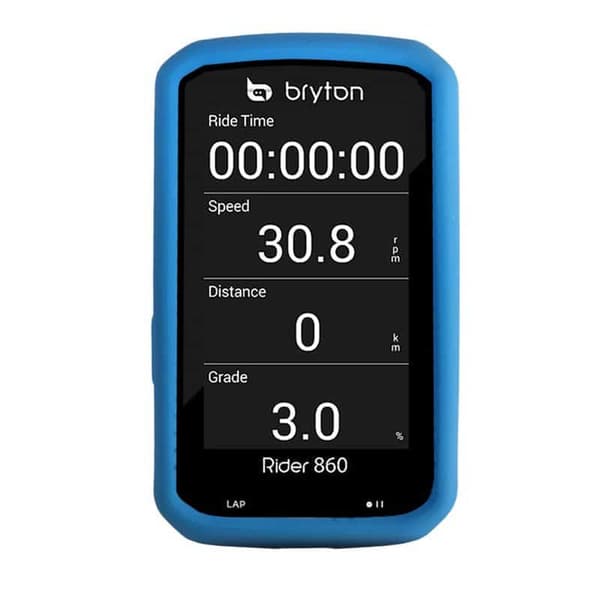 Silikon deksel til Bryton Rider 860 E - Blå