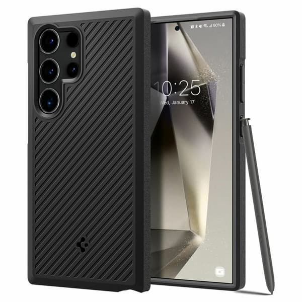 Spigen Core Armor deksel til Samsung Galaxy S24 Ultra - Matt sva
