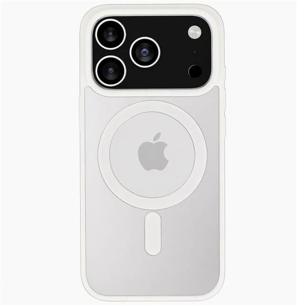 Acrylic MagSafe cover til Apple iPhone 18 Pro Max - White
