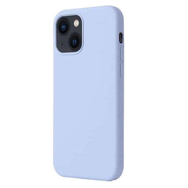 Liquid silikon deksel til Apple iPhone 13 - Pale Purple