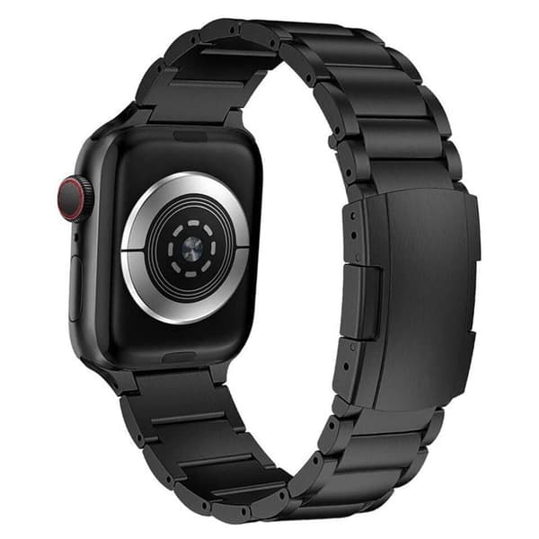 BEAD Titanium urrem til Apple Watch 9 (41mm) - Sort