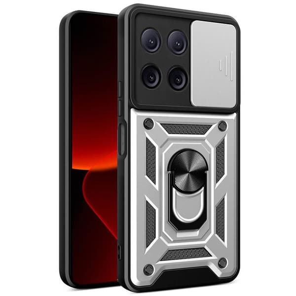 Jazz 3i1 deksel til Xiaomi 14 Pro - Sølv