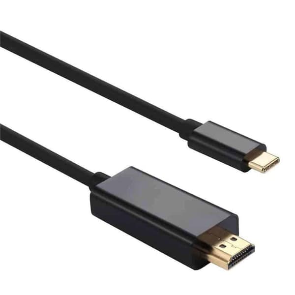 Kabel 1.8m HDMI-A han til USB-C han