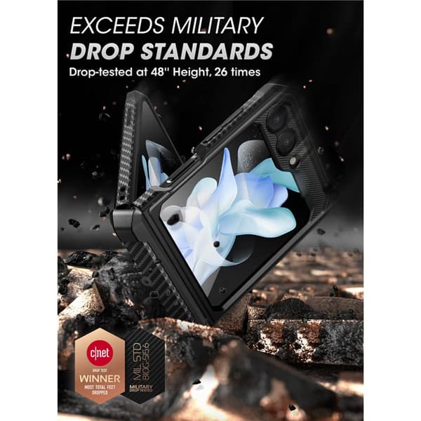 SUPCASE UB Pro cover til Samsung Galaxy Z Flip 5 - Sort