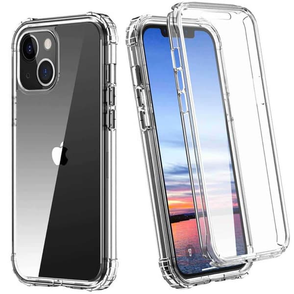 360° Støtsikkert 2i1 deksel til Apple iPhone 15 Plus