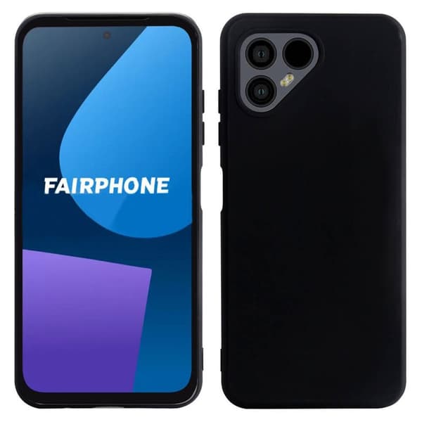 Silikondeksel til Fairphone 5 - Svart
