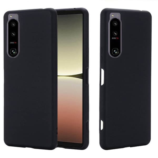 Liquid silikondeksel til Sony Xperia 5 IV - Svart
