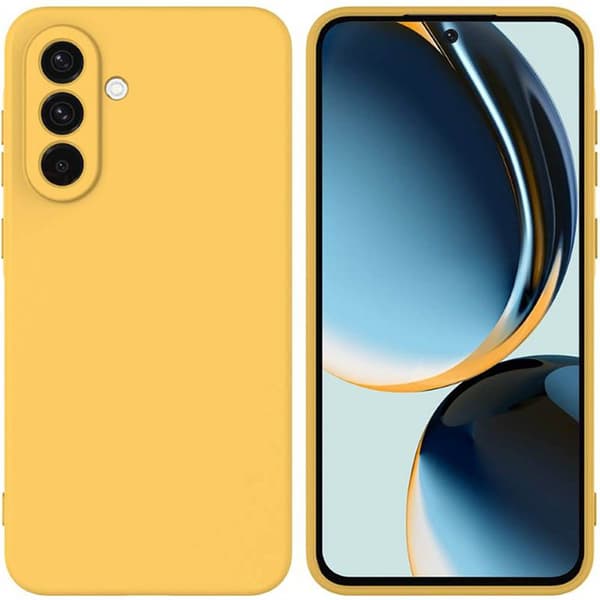 Liquid silikondeksel til Samsung Galaxy S26 Plus - Gul