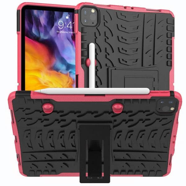 Tabletcover med stativ til Apple iPad Pro 11 (2020) - Lyserød