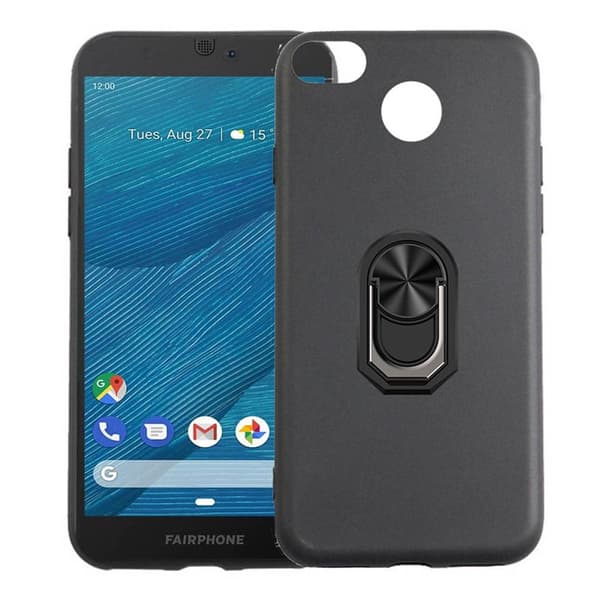 TPU ringdeksel til Fairphone 3 - Sort