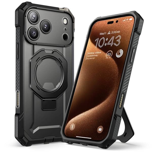 SUPCASE UB Grip cover til Apple iPhone 17 Pro Max - Black