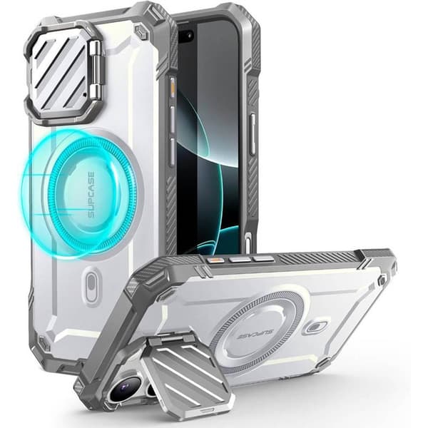 SUPCASE UB Mag XT cover til Apple iPhone 16 Pro - White