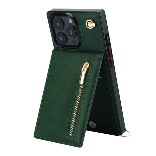 Zipper halskÃ¦de cover til Apple iPhone 16 Pro Max - GrÃ¸n