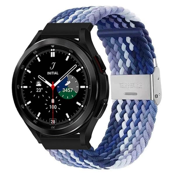 Flettet Elastisk urrem til Samsung Galaxy Watch 4 Classic (46mm)