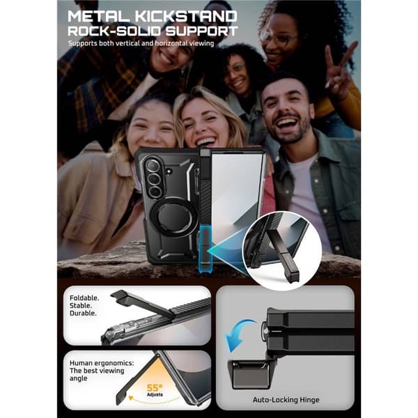 SUPCASE UB Grip cover til Samsung Galaxy Z Fold 7 - Sort
