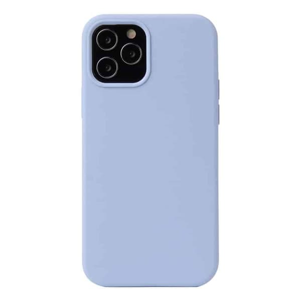 Liquid silikonisuoja Apple iPhone 12 Pro Max - Pale Purple