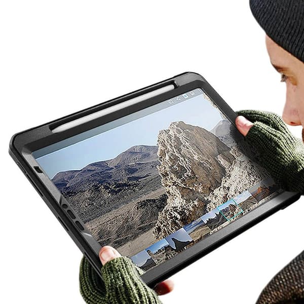 SUPCASE UB Pro tablettikotelo Apple iPad Pro 12.9 (2020) - Musta