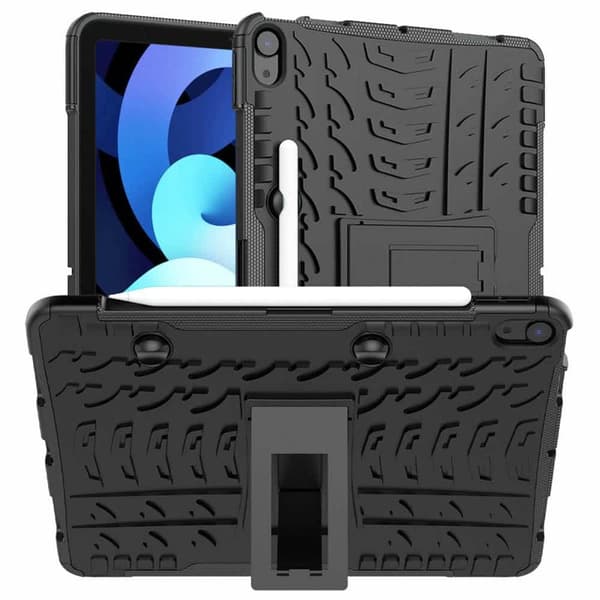 Tabletcover med stativ til Apple iPad Air 10.9 (2020) - Sort