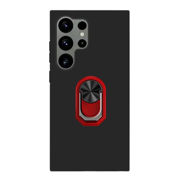 TPU ringdeksel til Samsung Galaxy S24 Ultra - Rød