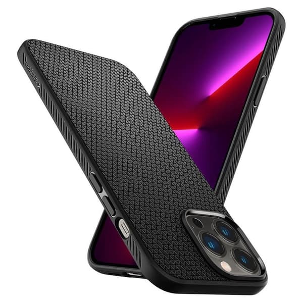 Spigen Liquid Air cover til Apple iPhone 13 Pro - Sort