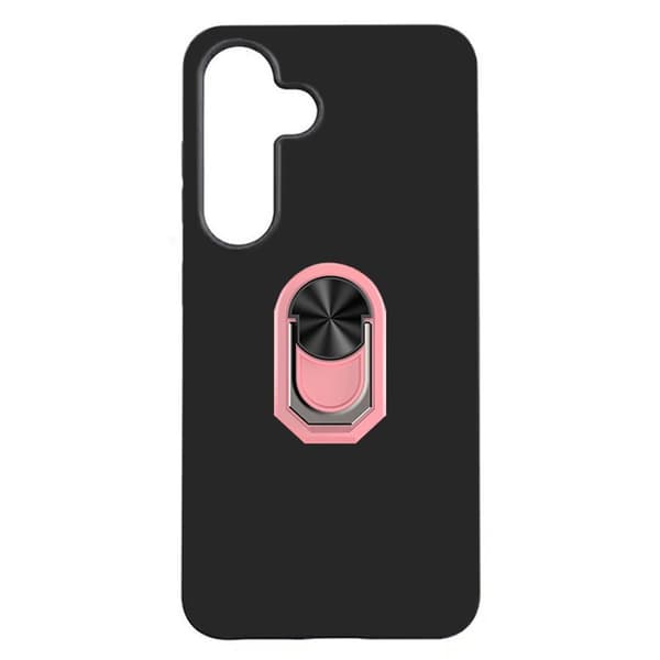 TPU ringcover til Samsung Galaxy S25 FE - Lyserød