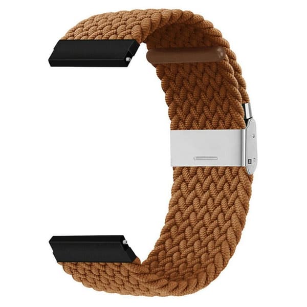 Flettet Elastisk urrem til Nothing CMF Watch Pro - Brun