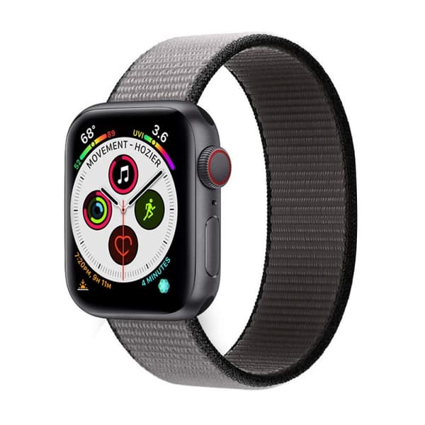 Nylon Urrem til Apple Watch 5 (40mm) - Anchor Ash