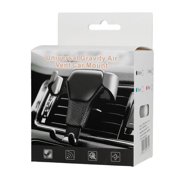Bilholder Gravity YC001 Air Vent - Sort